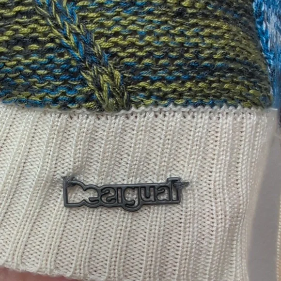 Desigual Multicolor Knit Sweater - Picture 4 of 5
